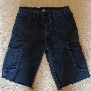 True Religion men’s cargo shorts
